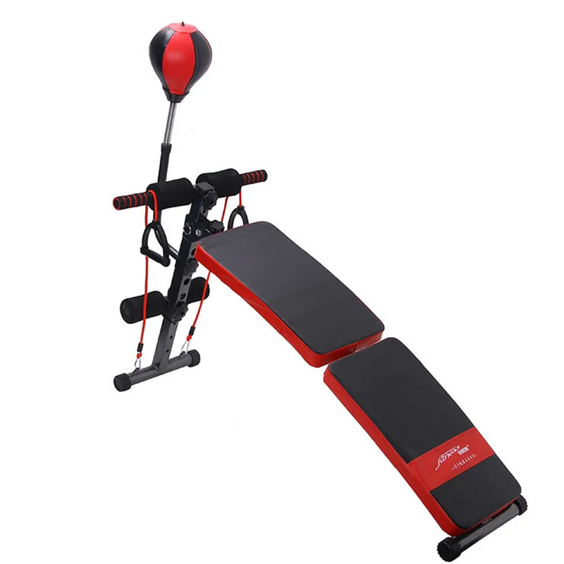 

Fitnessy multi-function folding arc-shaped supine board with a gym equipment sit up bench