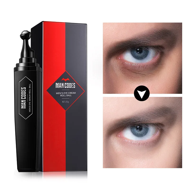 

Men Hyaluronic Acid Eye Serum Anti Aging Against Puffiness Eye Essence Anti-Wrinkle Snail Collagen Remover Dark Circles Eye Care