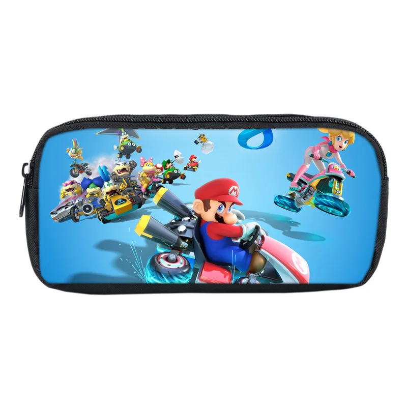 Мультфильм trousse Марио smash bros косметички Карандаш сумка для мальчиков и девочек пенал обратно в школу чехол поставки Детская сумка