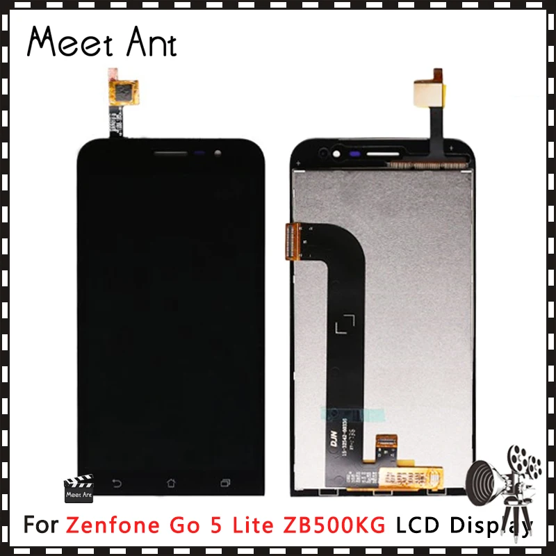 Высокое Качество 5 0 ''для Asus Zenfone Go Lite ZB500KG ЖК-дисплей с сенсорным экраном