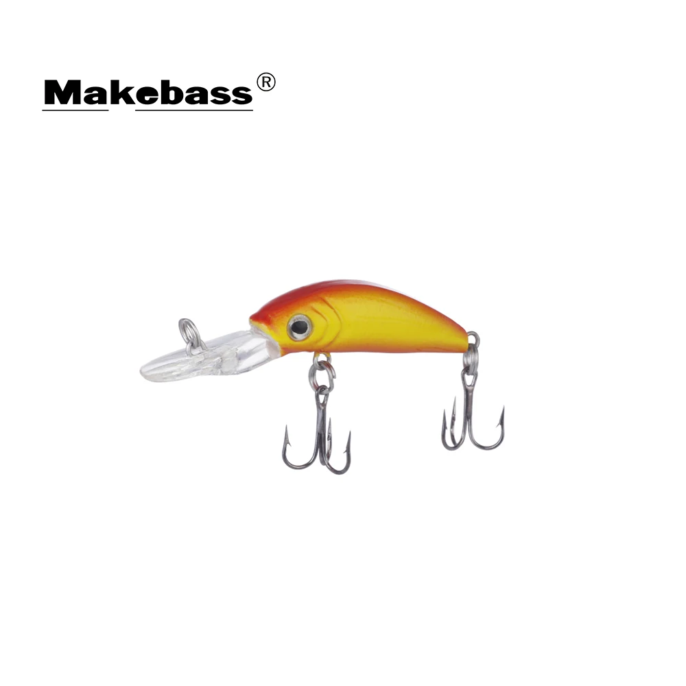 MAKEBASS 6 шт./лот Jerkbait мини Гольян Suspending HardBaits Kit микро искусственные рыболовные приманки бас форель Walleye рыболовные снасти