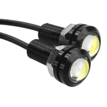 SEKINEW 2 шт. белый 9 Вт 12 В Орлиный глаз светодиодный дневные ходовые DRL задние резервные лампы модные новые интерьерные аксессуары украшения