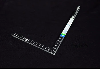 

Square ruler Leather cutting measurement plate making tool