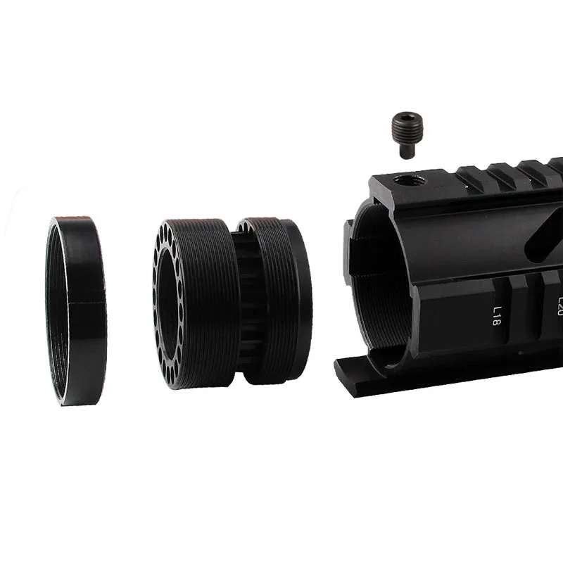 7 'ཆ'' 12 'ཋ'' AR. 223/5. 56 БЕСПЛАТНАЯ Float Quad направляющая для ствольной