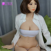Lure Real TPE sex dolls 165cm skeleton japanese adult anime oral love doll realistic vagina toys for men sexy big breast