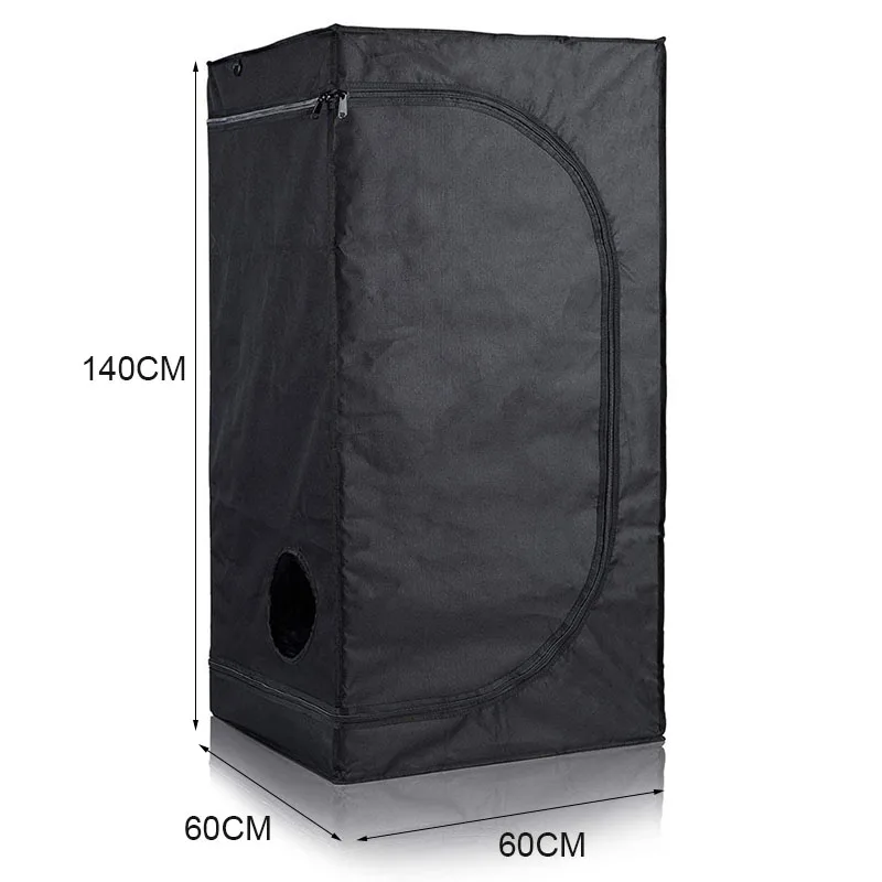 Beylsion гроутент для растений 1680D 60*60*140 см Светоотражающие Mylar гидропонная теплица