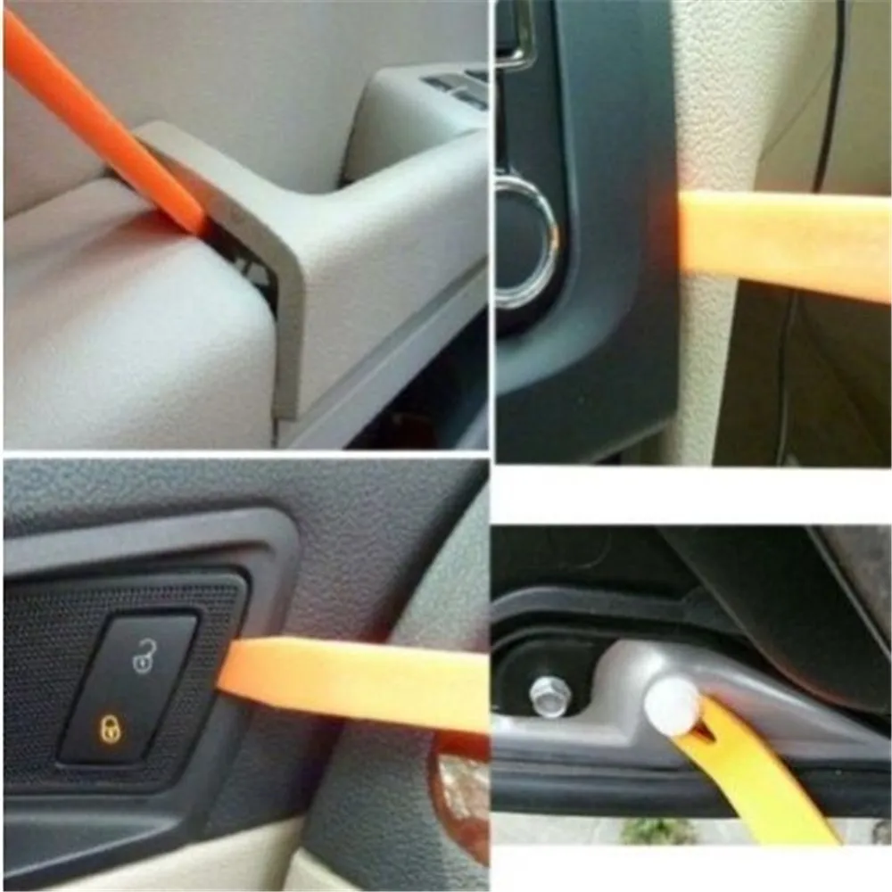 4pcs/set Car Stereo Installation Kits Car Radio Removal Tool for Volkswagen Polo Passat B5 B6 CC GOLF 4 5 Bora Tiguan