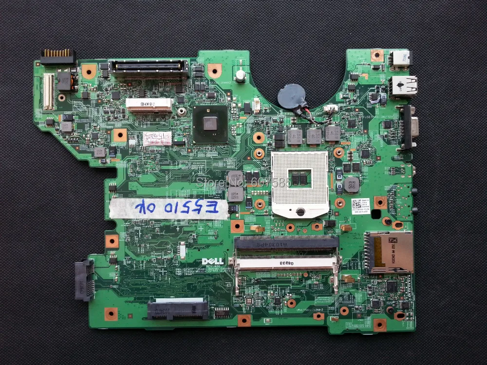 

For DELL E5510 Laptop Motherboard Mainboard integrated DDR3 GY40F 0GY40F 1X4WG 100% Tested