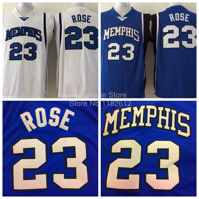 Derrick Rose Jersey Cheap NCAA Memphis Tigers 23 Derrick Rose