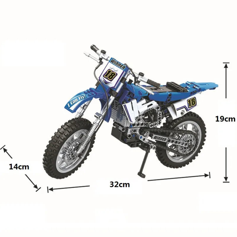 Совместимые toyedtechnic moto rcycle moto r гоночные мотоциклетные комплекты строительные блоки комплекты моделей детские кирпичные детские игрушки Halle