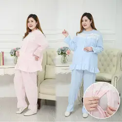 Пижама для беременных и кормящих мам 3XL-6XL, КОМФОРТНОЕ МАТЕРИНСТВО большого размера