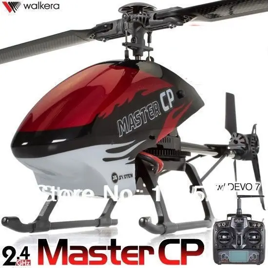 

New Product! Walkera Master CP Flybarless 6-axis-Gyro 6CH RC Helicopter w/ DEVO 7 Transmitter