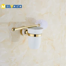 MEEVOGO Европейский стиль золотом держатель туалетной щетки узор wc Борстель MTSD8