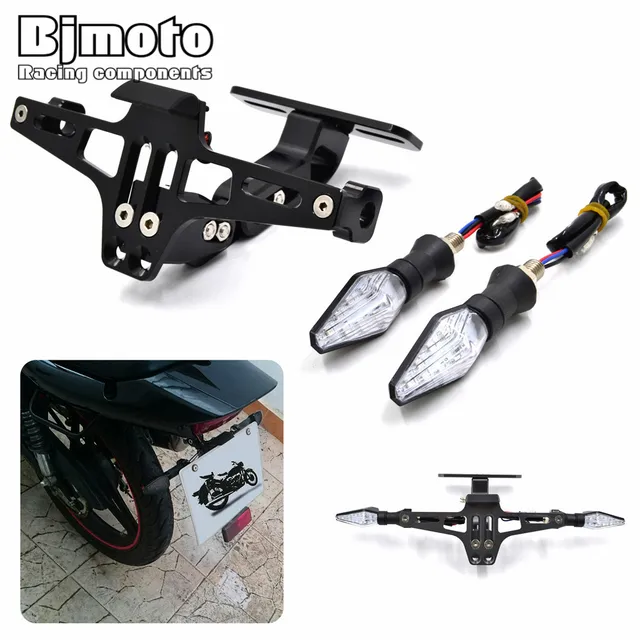 Motorbike Conversion Scooter Moped License Plate Frame Licence Holder