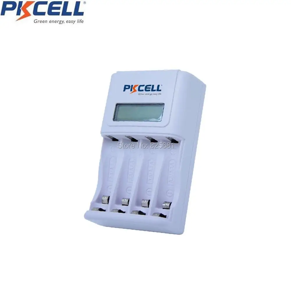 Kopen AA AAA batterij Snelle lader geschikt voor 1 tot 4 stks aa aaa nimh nicd batterijen Met LCD display Met ONS of EU Plug