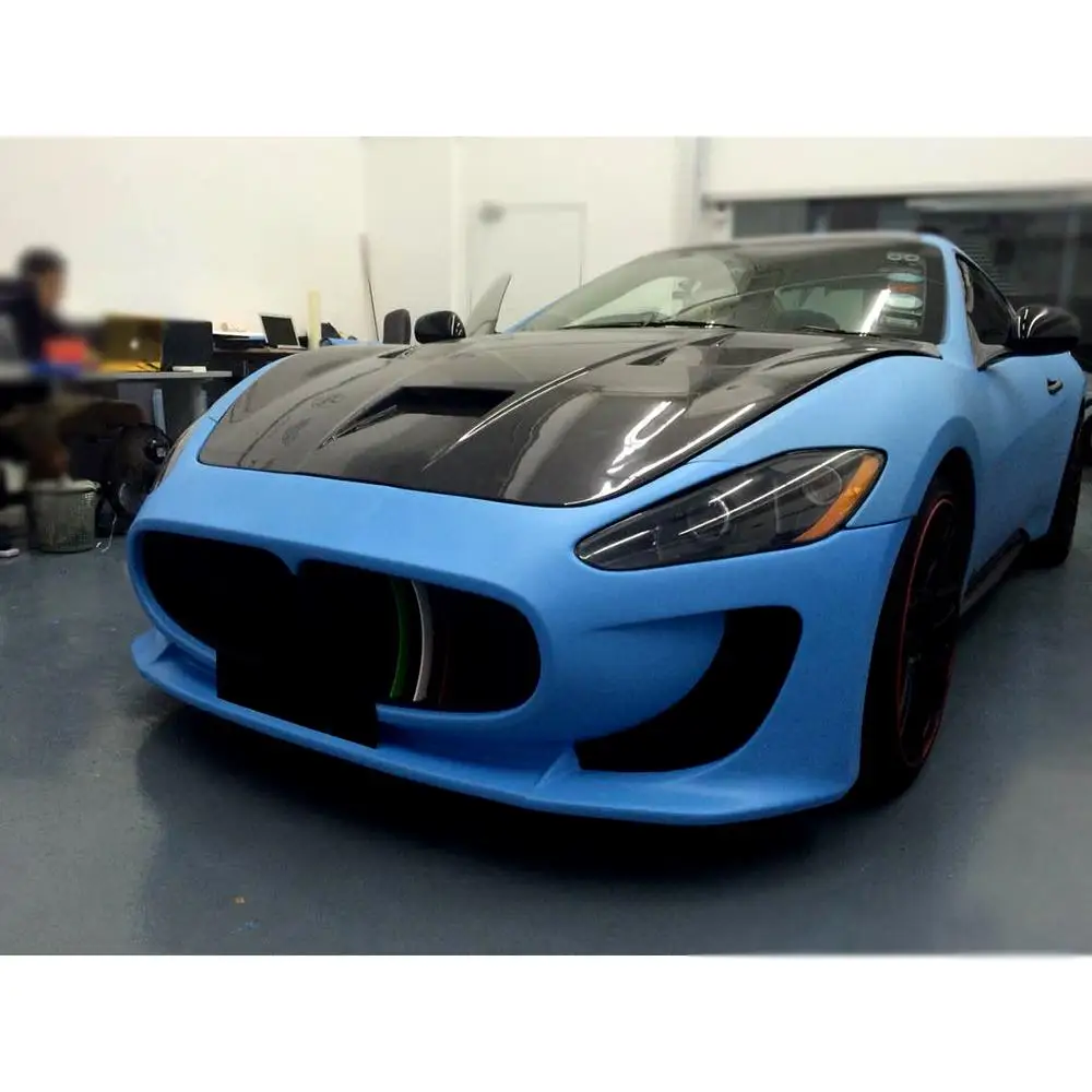 Углеродного волокна крышка капота авто машина Кепки для Maserati GranTurismo Кабриолет купе 2 двери 2006