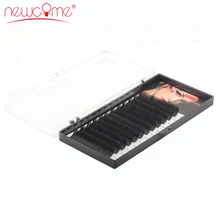 Новинка, индивидуальные ресницы для наращивания, корейские объемные шелковые накладные ресницы, завитые C D, ручной работы, ресницы для профессионального макияжа