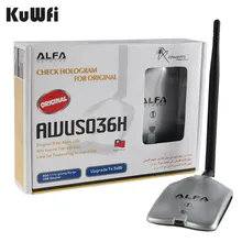 High Copy 150Mbps Alfa AWUS036NH Wireless USB WIFI Adapter 802.11b/g RT3070L USB WIFI Network With 7dBi Antenna