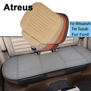 

Atreus Car Styling Four Seasons Leather Cushions seat Covers For Suzuki Swift Mitsubishi ASX Ford Focus 2 3 1 Fiesta Accessories