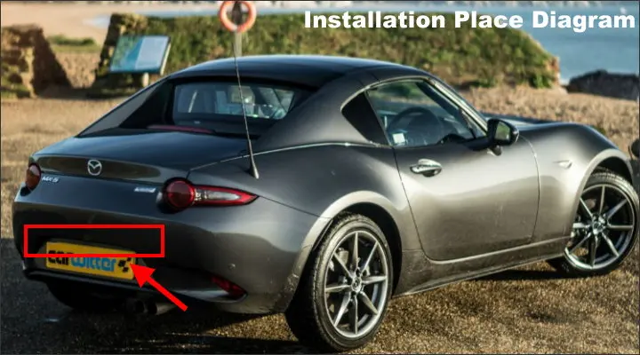 Liislee Car Back Up Parking Camera For Mazda MX5 MX-5 Rear View Reverse Camera License Plate Light Waterproof Night Vision 8
