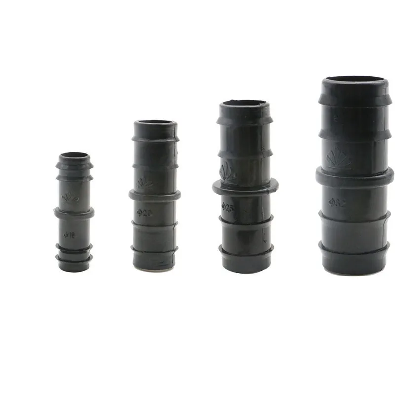 10pcs/lot Drip Irrigation Universal Barbed Coupling Drip Direct Tubing