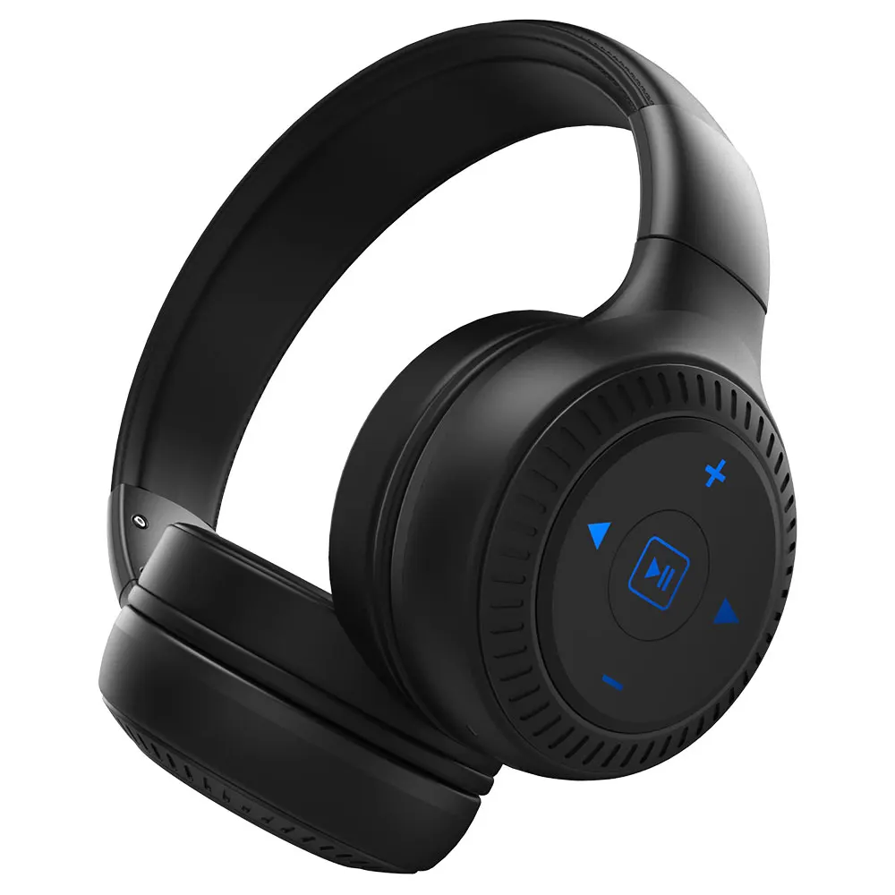 Фанатик B20 Bluetooth наушники с HD звук бас-стерео Беспроводной наушники с микрофоном для iphone samsung телефона Android - Цвет: Black