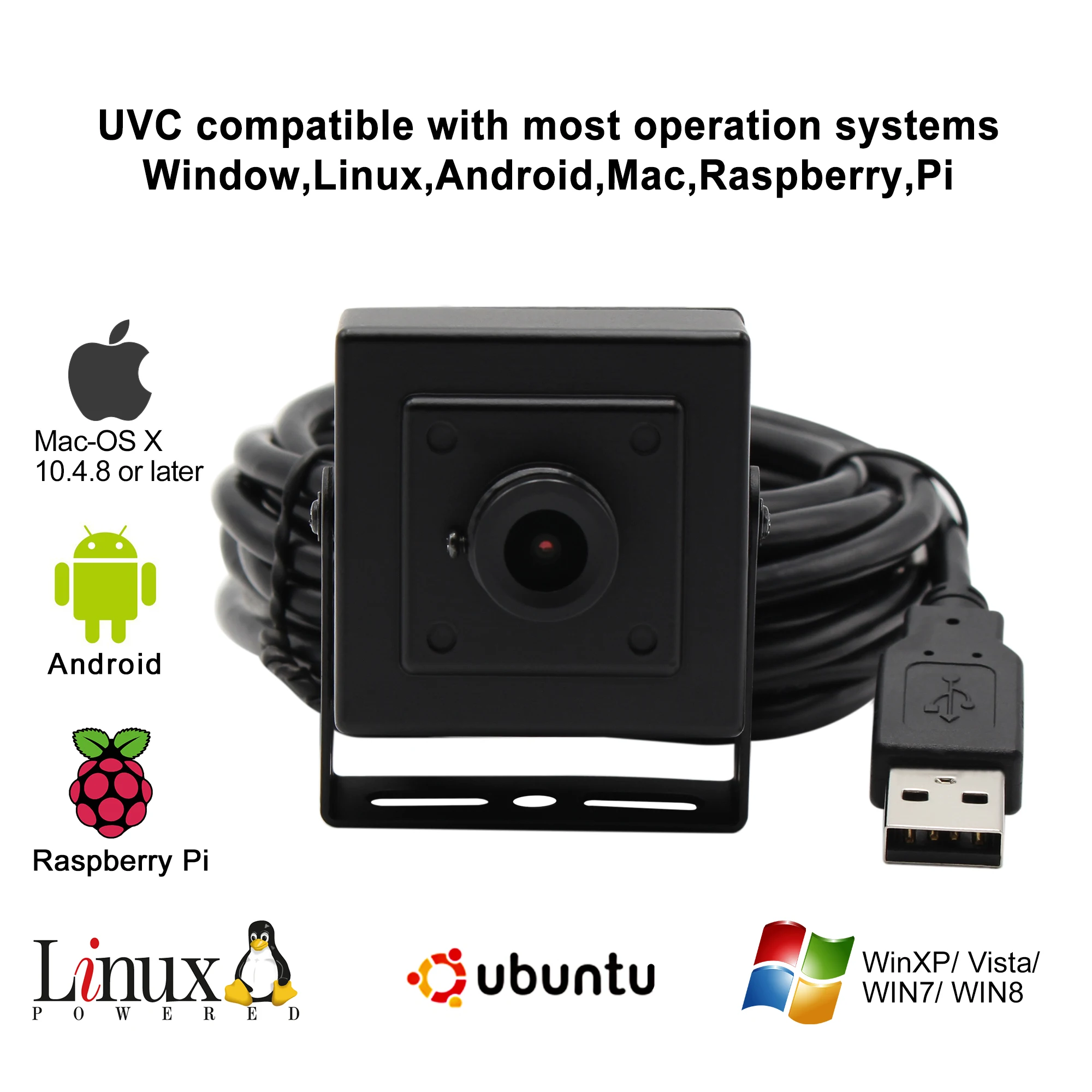 Usb Webcam 5mp 2592 1944 Hd High Resolution Ov5640 Cmos Mini Usb Camera Android For Robot Equipment Webcams Aliexpress