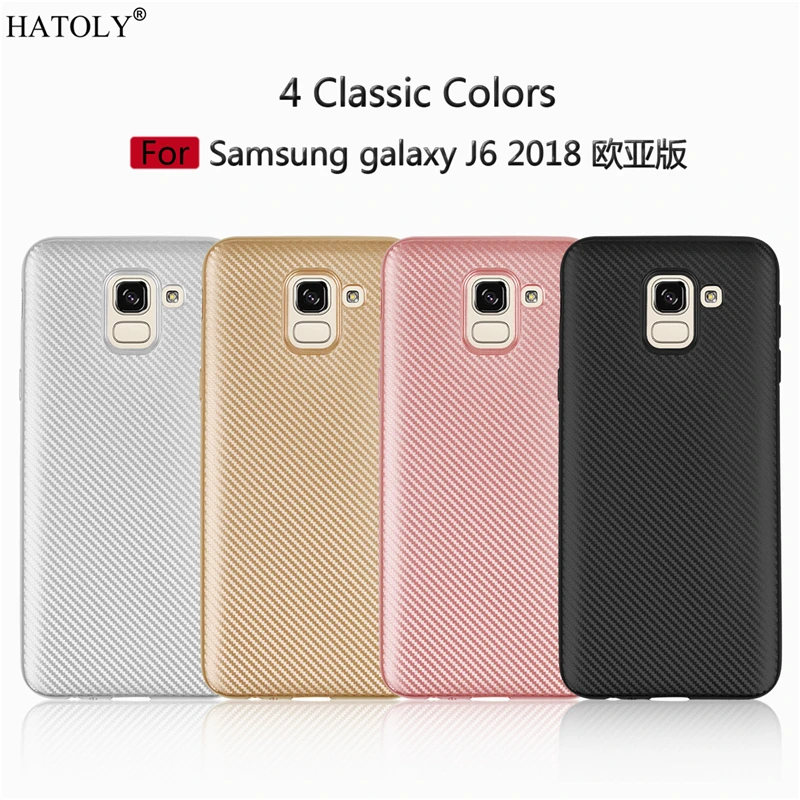 

sFor Cover Samsung Galaxy J6 2018 Case for Samsung Galaxy J6 2018 Soft Rubber Silicon Armor Phone Case for Samsung J6 2018 J600G