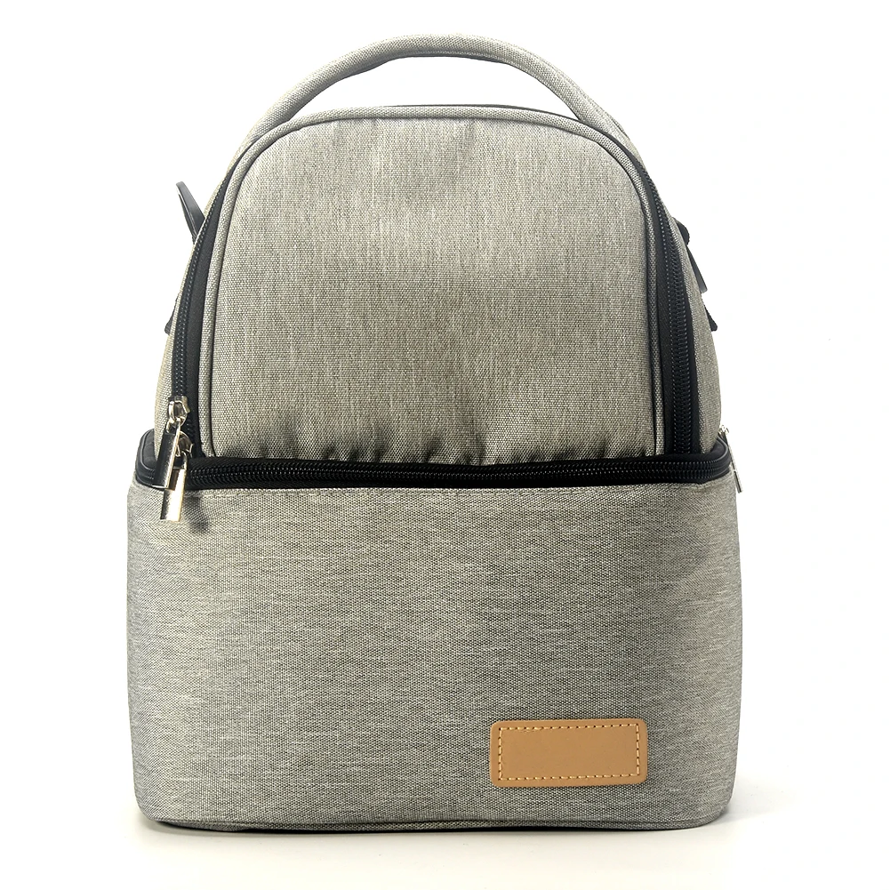 Ceny Torba izolacyjna do przechowywania mleka laktator do przechowywania macierzyństwa dwuwarstwowa zachowywanie świeżości żywność dla niemowląt plecak butelka do karmienia torba obiadowa