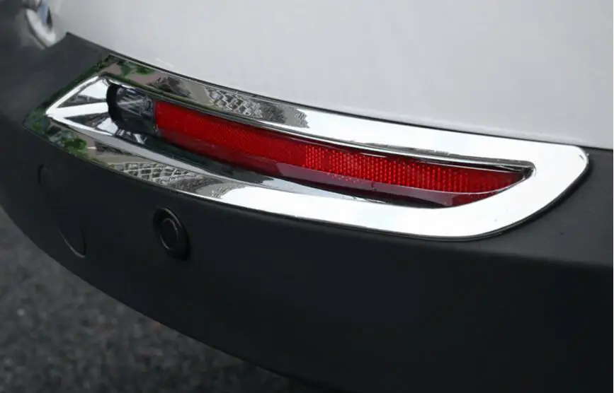 

ACCESSORIES 2PC/SET FIT 2009 2010 2011 2012 FOR VOLKSWAGEN TIGUAN REAR CHROME FOG LIGHT TRIM REFLECTOR COVER BEZEL