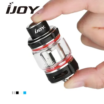 

Original Ijoy Avenger Subohm Tank 3.2ml/4.7ml Atomizer with X3 Coils & 810 Bore Drip Tip Top Fill Pure Flavor fit ijoy shogun