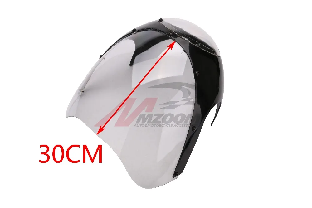 FREE SHIPING sale new arrived motorcycle Black 5 3/4" Cafe Racer Headlight Fairing For Sportster 883 1200 Dyna