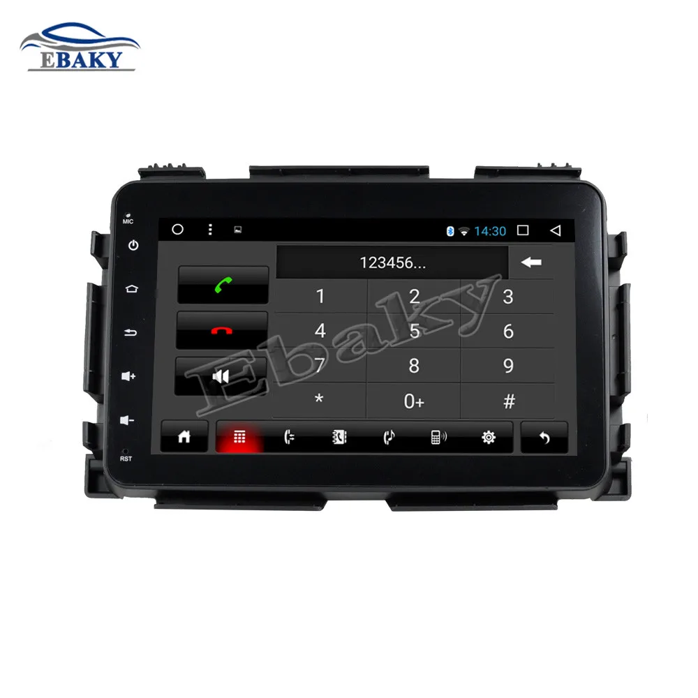 Sale NaviTopia 10.1inch 1GB/2GB RAM Quad Core/Octa Core Android 7.1/8.1 Car DVD Radio for Honda Vezel/XRV 2015- with GPS/maps 15