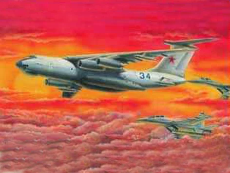 

TRUMPETER Model 03902 1/144 Scale Airplane Ilyushin IL-78 Midas Assembly Model Building Scale Airplane Model Kits