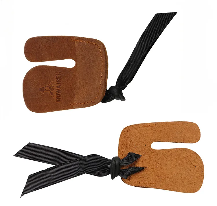 

Archery Finger Guard Protection Pad Glove Tab for Bow Hunting Shooting Training Games Finger Protector with Durable Cow Leather