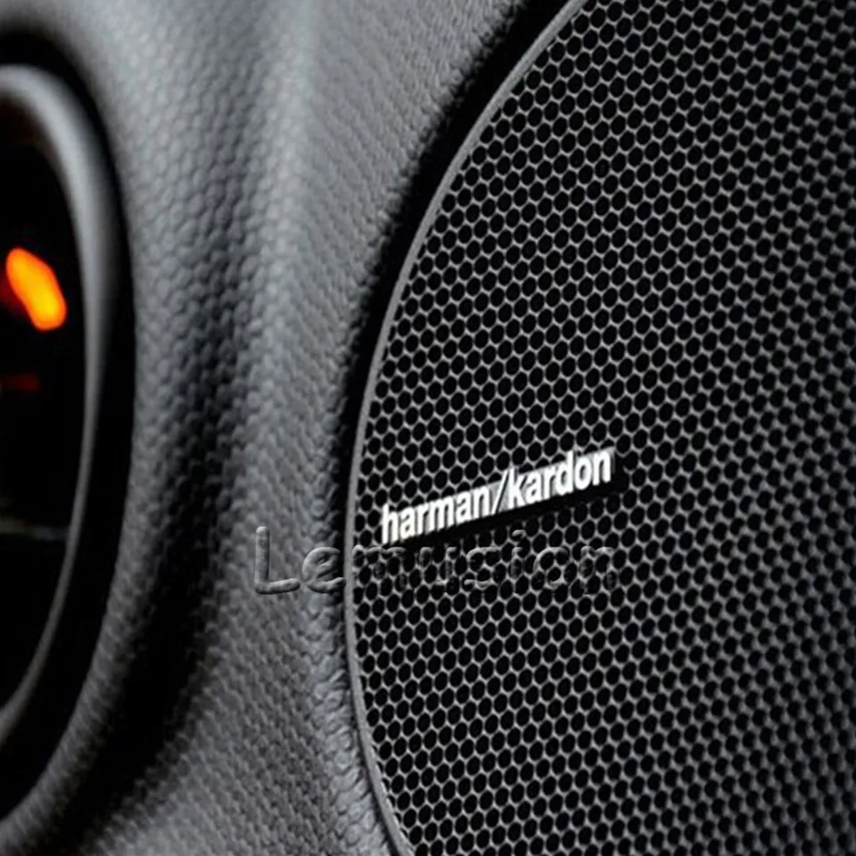 Автомобильные стикеры BOOMBLOCK для аудио, видео, Динамик Для Harman Kardon для Saab Chevrolet Cruze VW Passat B5 B6 Toyota Corolla 2008 RAV4
