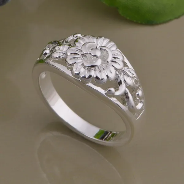 

wholesale High quality silver Fashion jewelry rings WR-1011