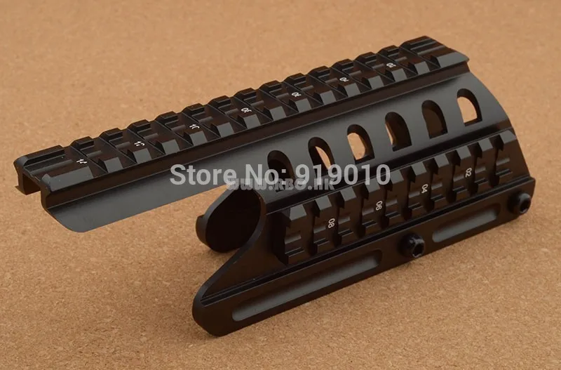 Picatinny red dot sight scope rail mount fit Remington 870 shotgun