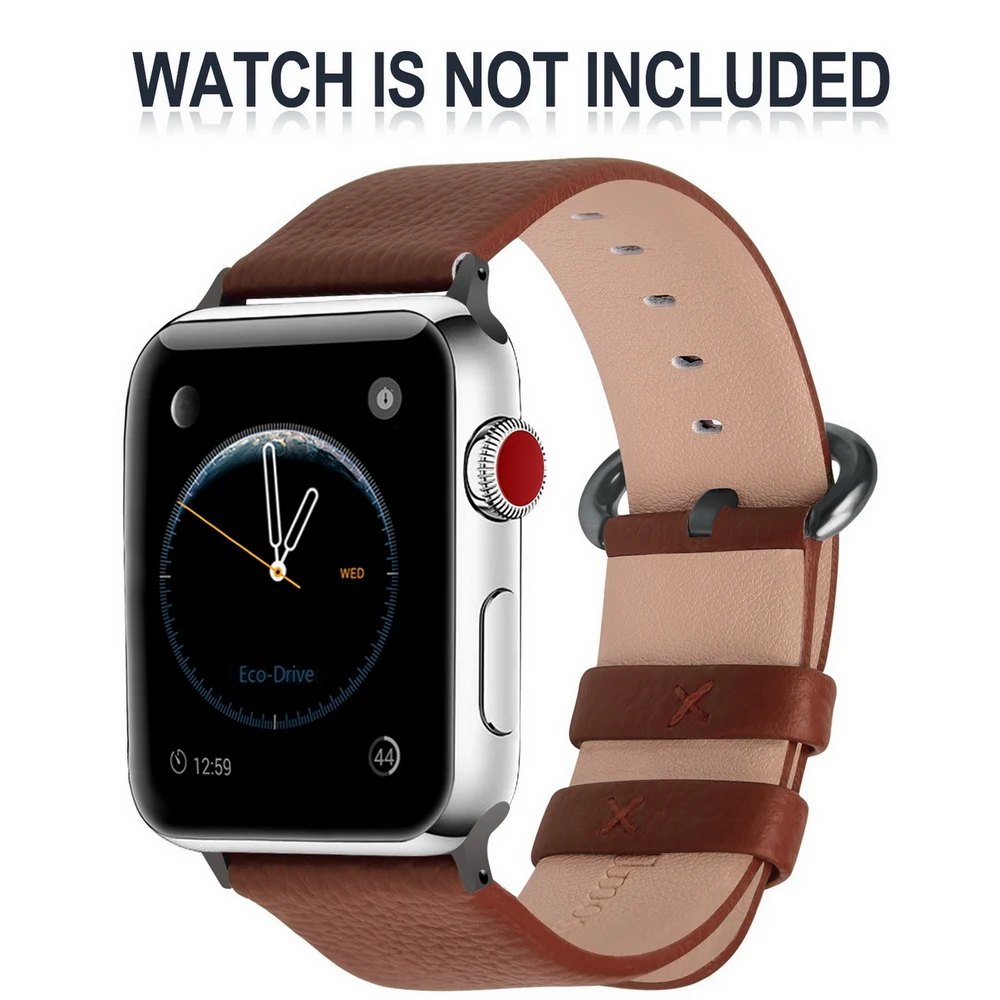 Высокое качество, ремешок для часов из натуральной кожи, браслет iWatch, кожаный ремешок для часов, браслет для Apple Watch 38 мм/42 мм