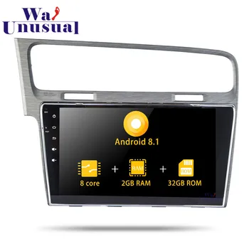 

2din Autoradio Android 8.1 10.1"Octa Core Car Media Player GPS Navigation For VW Golf 2014 2015 2016 Stereo With BT WIFI 3G Maps