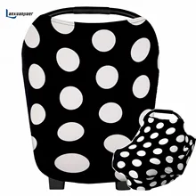 Multi Применение кормящей мамы Уход Крышка эластичный хлопок точка высокой Чехлы для стульев шарф для маленьких мальчиков и девочек подходит для автомобиля стульчики детские