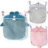 Baby bathroom mesh bag Sucker Design for bath toys bag kids basket cartoon animal shapes cloth sand toys storage Net Bag 1