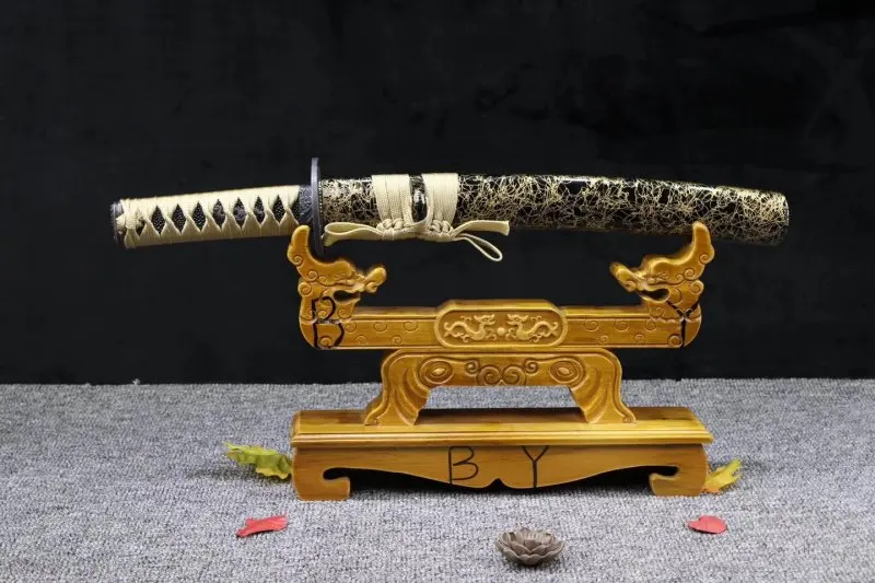 Супер острая глина из закаленного 1095 стали Wakizashi железная японская Цуба самурайский меч