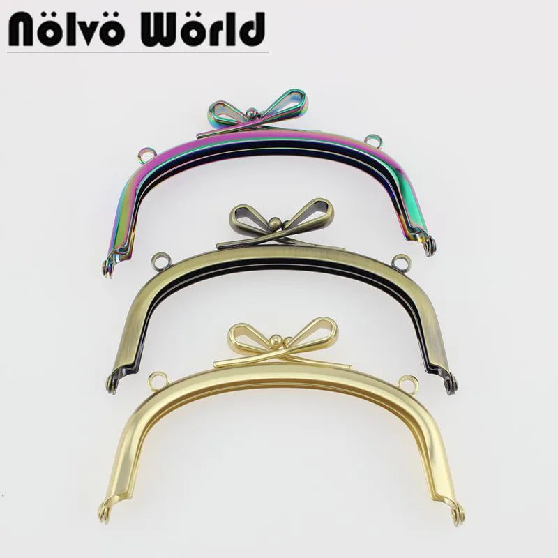

2 pcs 10pcs 30 pcs 10x5 cm Metal Frame For Bag Handbag Frame Purse Making Kiss Clasp Lock Accessories For Bags Hardware