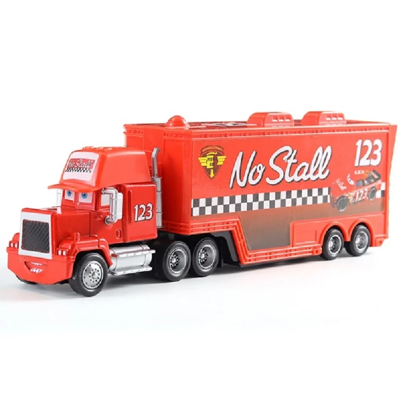 Disney Pixar Cars 3 Lightning McQueen Jackson Storm Cruz Mater Mack Uncle Truck 1:55 автомобиль из литого металла модель мальчика подарок - Цвет: 35