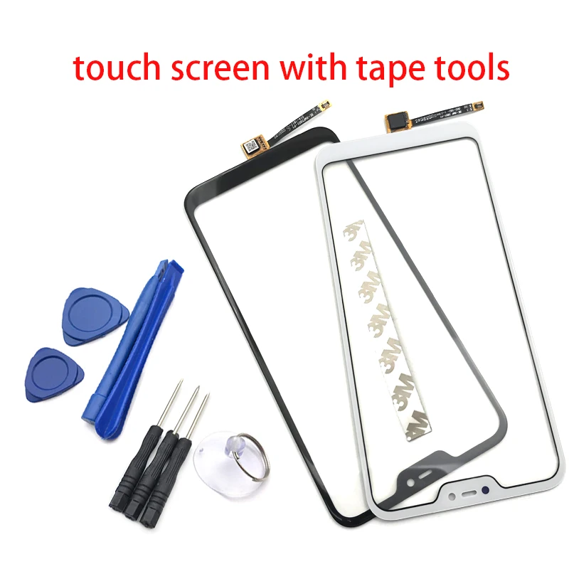 

For Xiaomi Mi A2 Lite / Redmi 6 Pro Front Panel Digitizer Touch Screen Sensor LCD Dispaly Glass Cover