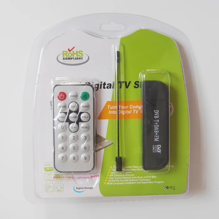 

USB DVB-T RTL2832U+R820T USB DVB-T FM SDR radio RTL-SDR