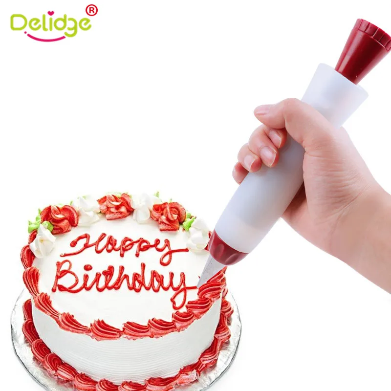 Aliexpress Buy Delidge 1 Pc Silicone Decorating Pen