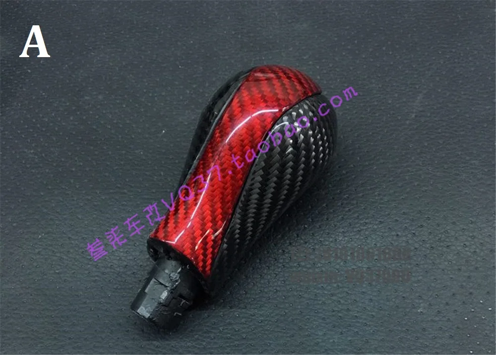 Fit for Infiniti Q50/Q50L carbon fiber shift knob gear lever gear head handballGear Shift Knob