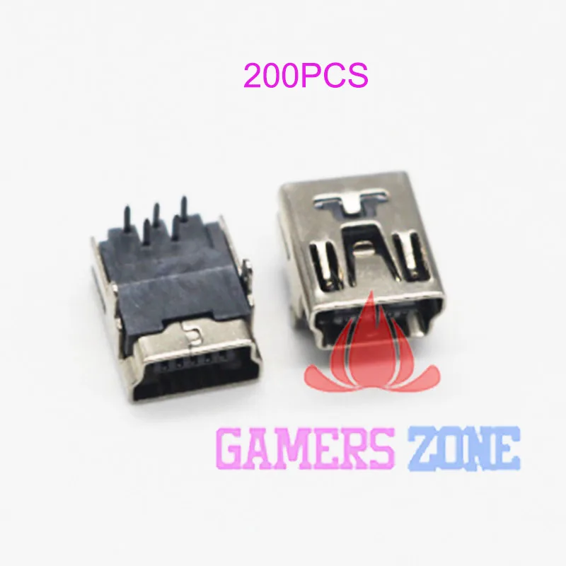 200 шт. Замена для PS3 Беспроводной контроллер Joypad данных USB зарядки Зарядное устройство Порты и разъёмы